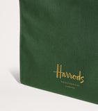 Harrods small cotton logo tote bag, UK version