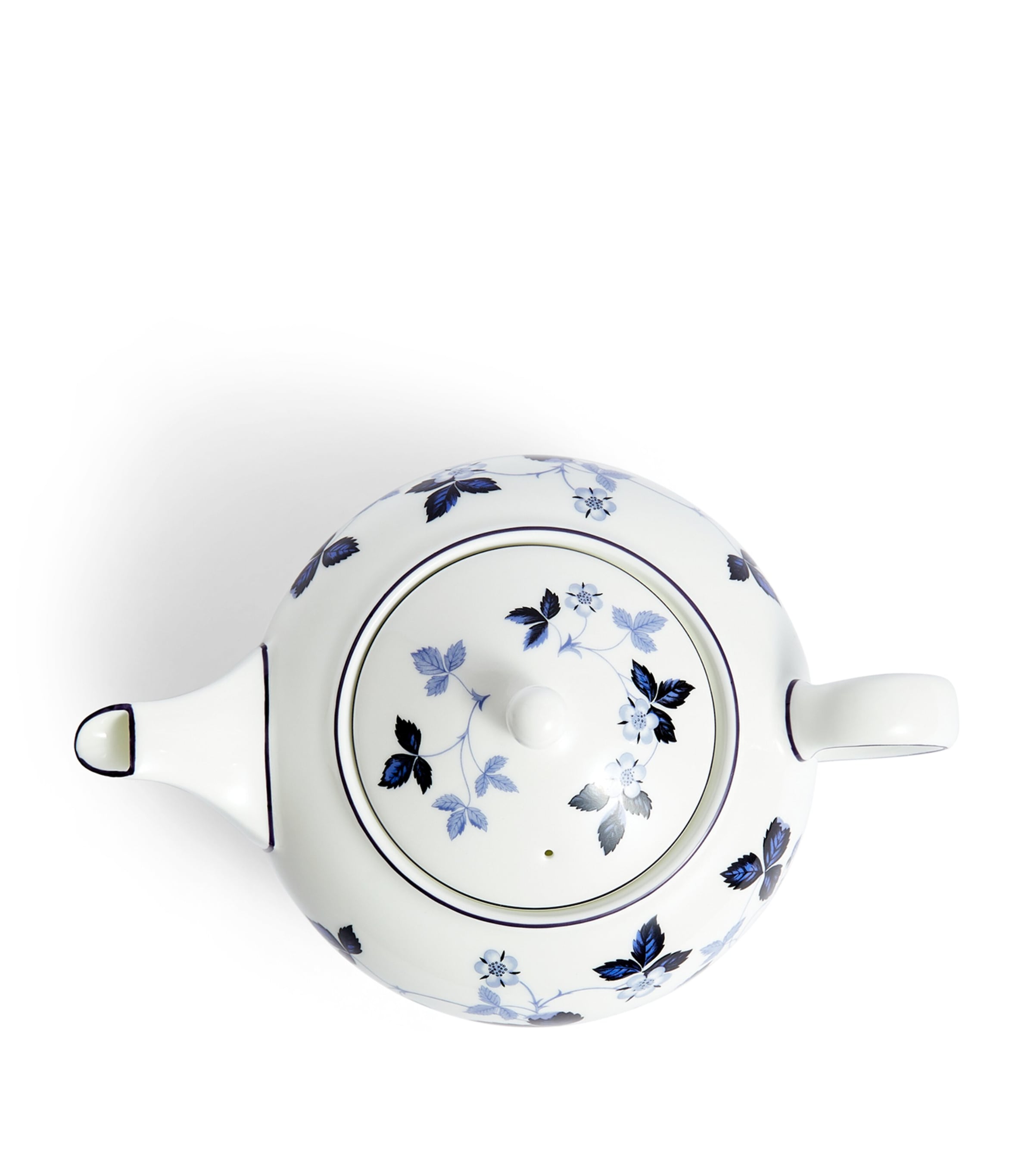 Wedgwood Wild Strawberry Inky Blue teapot (British brand)