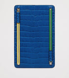 Smythson Panama multi-zip travel wallet calf leather, imported from the UK