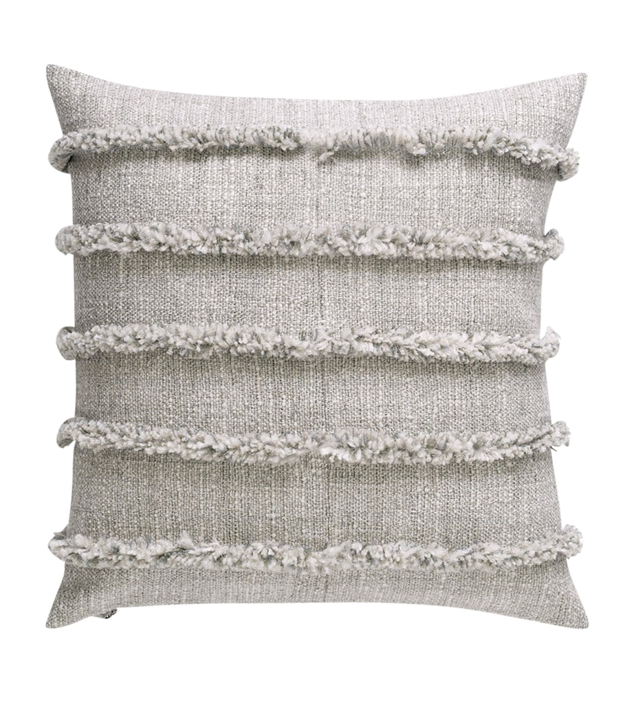 De Le Cuona Linen-Blend Rogue cushion 45 x 45cm - British product