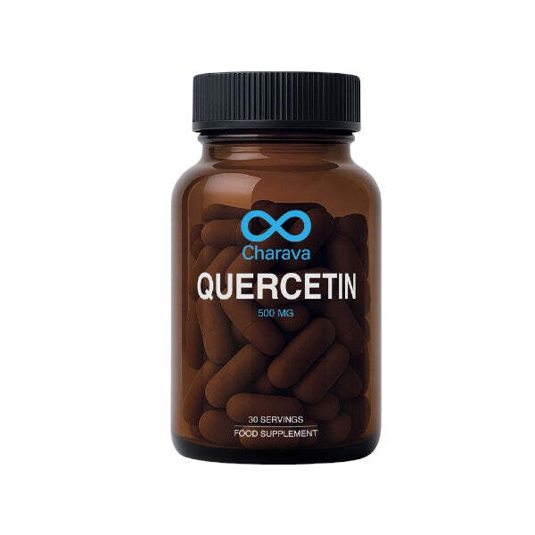 Charava quercetin supplement 60 capsules - British product