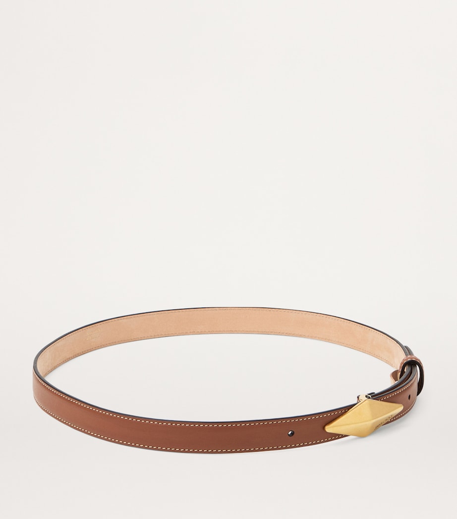 Jimmy Choo belt diamond buckle leather 2cm, UK version