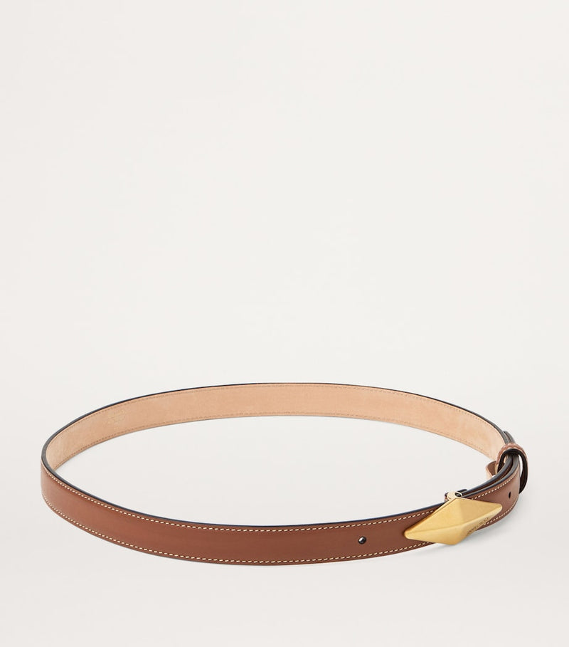Jimmy Choo belt diamond buckle leather 2cm, UK version