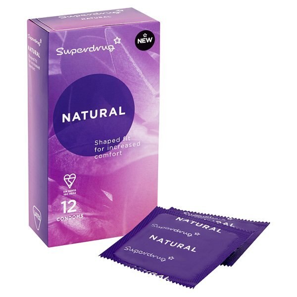 Superdrug Regular Condoms 12s