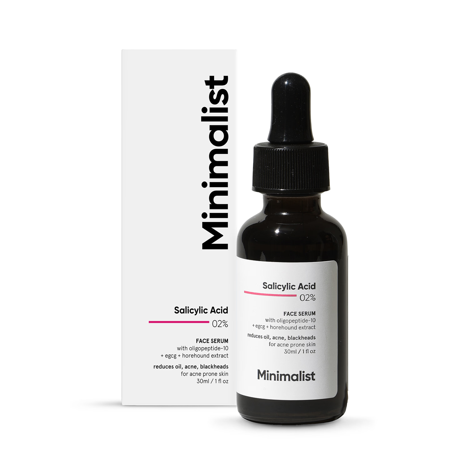 Minimalist salicylic acid 2% face serum 30ml, UK version