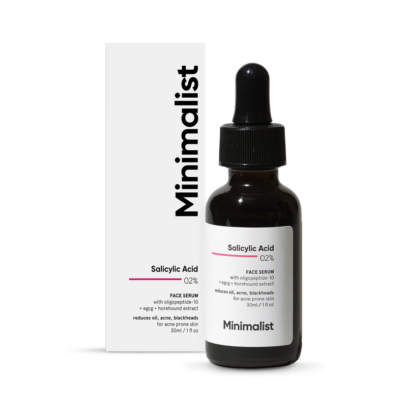 Minimalist salicylic acid 2% face serum 30ml, UK version