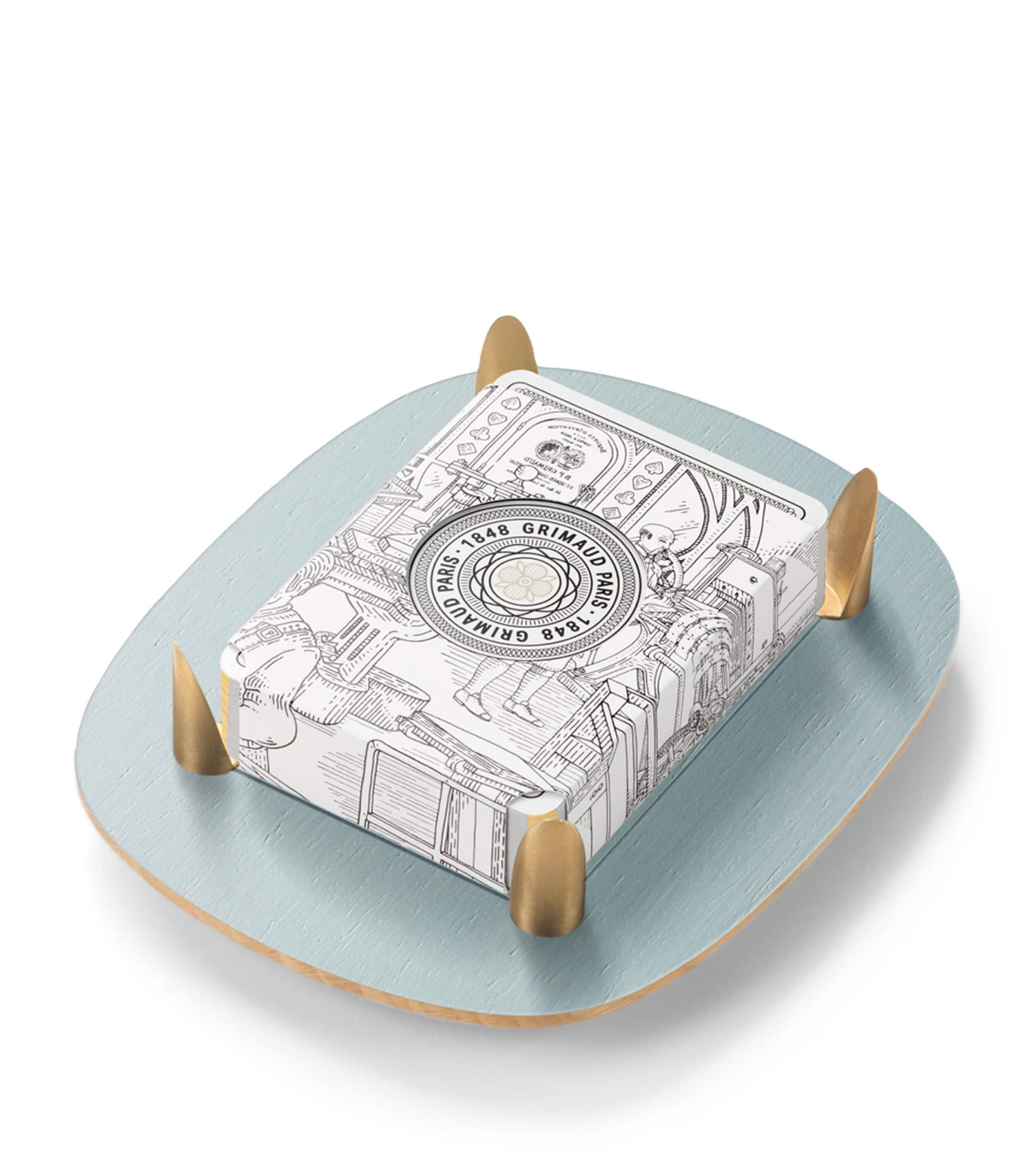 Grimaud coffee table tray and cards set, UK version