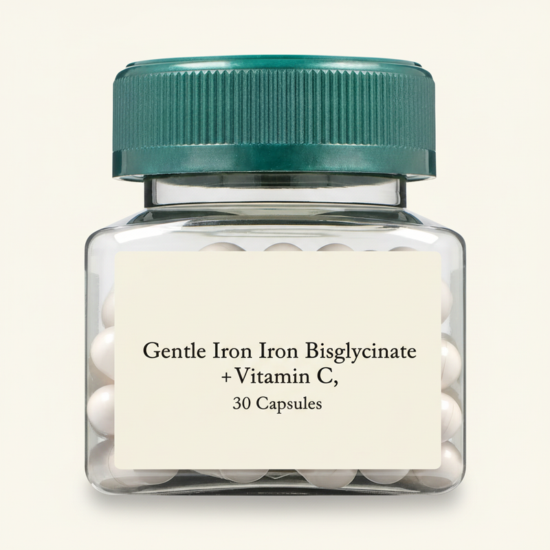 Holland & Barrett Gentle Iron capsules 20mg 30 Capsules, UK version