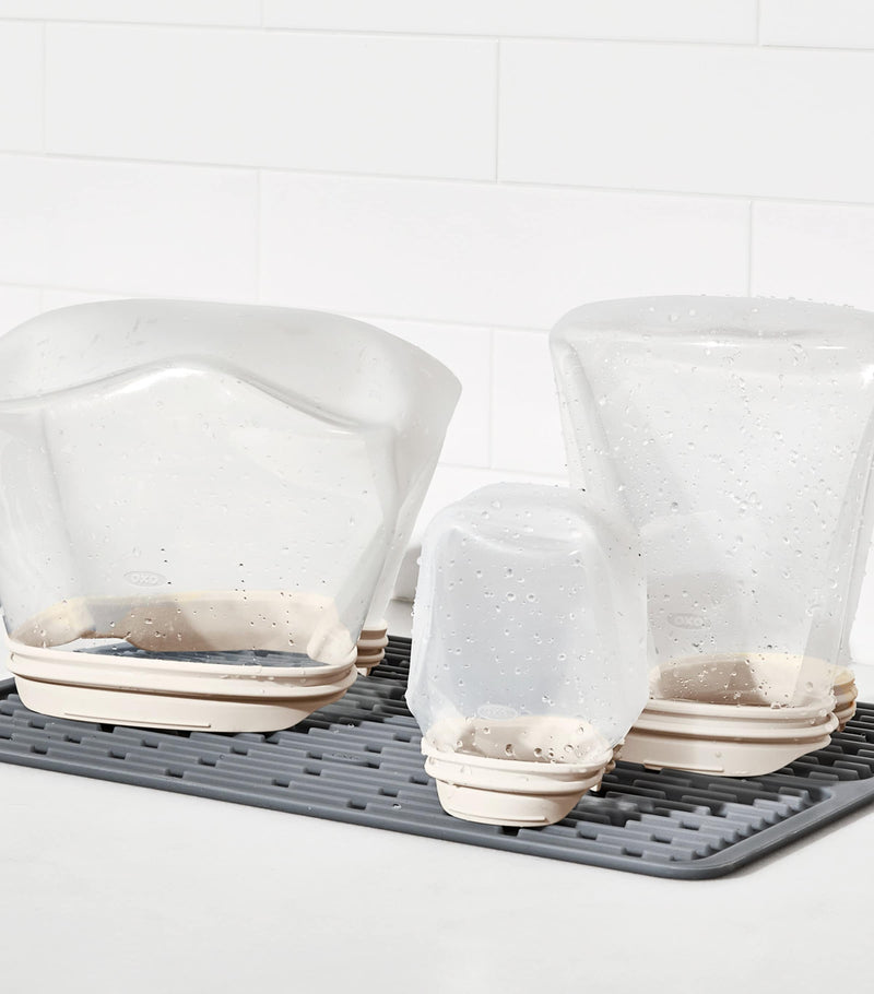 Oxo silicone reusable bag 1.8L, imported from the UK