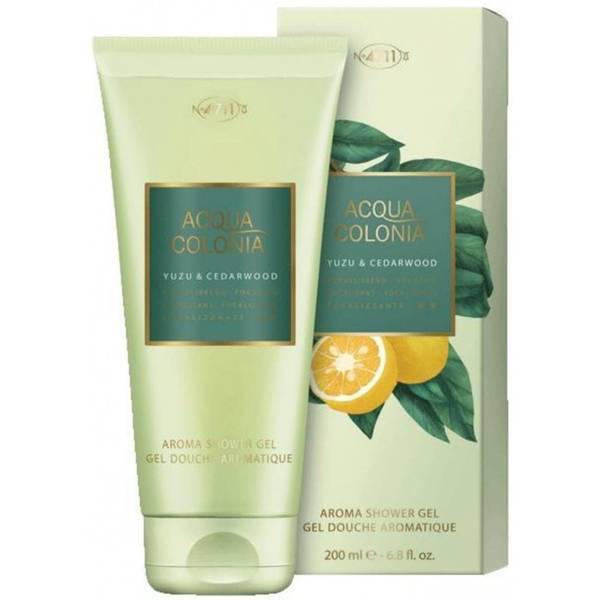 4711 Acqua Colonia Yuzu & Cedarwood shower gel 200ml, UK version