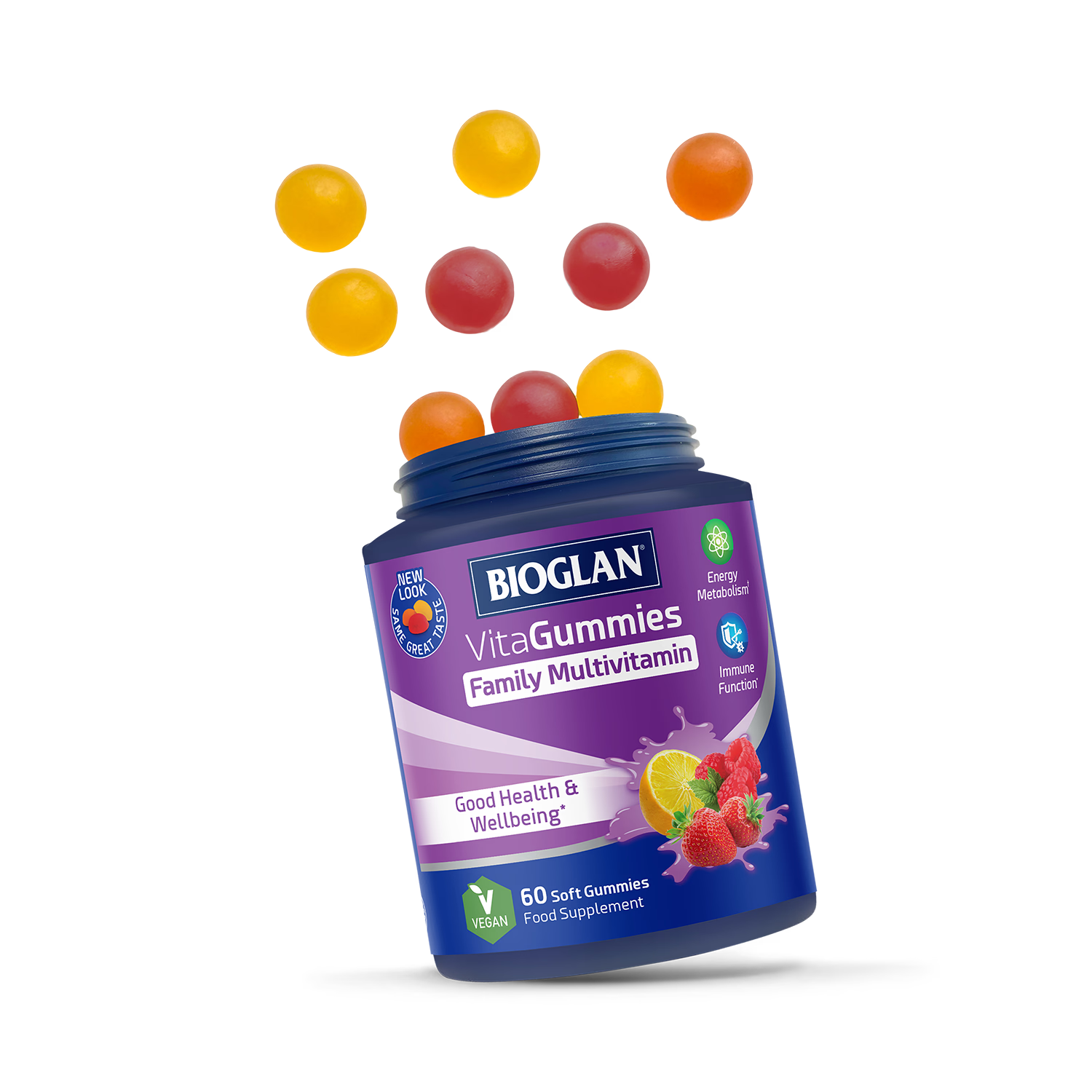 Bioglan Family Multivitamin VitaGummies 60 - British product