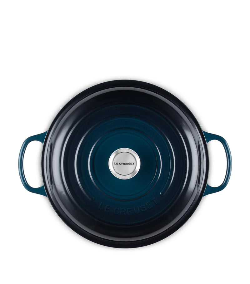 Le Creuset cast iron casserole dish 30cm, UK version
