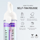 Tanologist Clear Self Tan Mousse Light GOODS Superdrug   