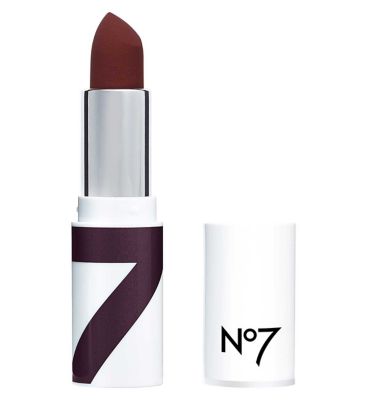 No7 Velvet Matte Conditioning Lipstick GOODS Boots crimson  