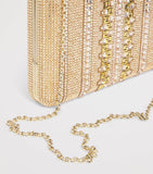 Judith Leiber crystal lattice clutch, UK version