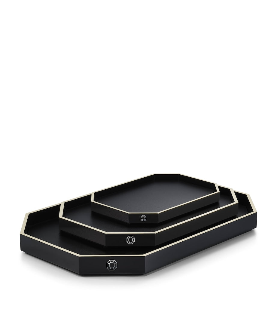 Baccarat Large Octogone tray 60cm x 40cm - British product