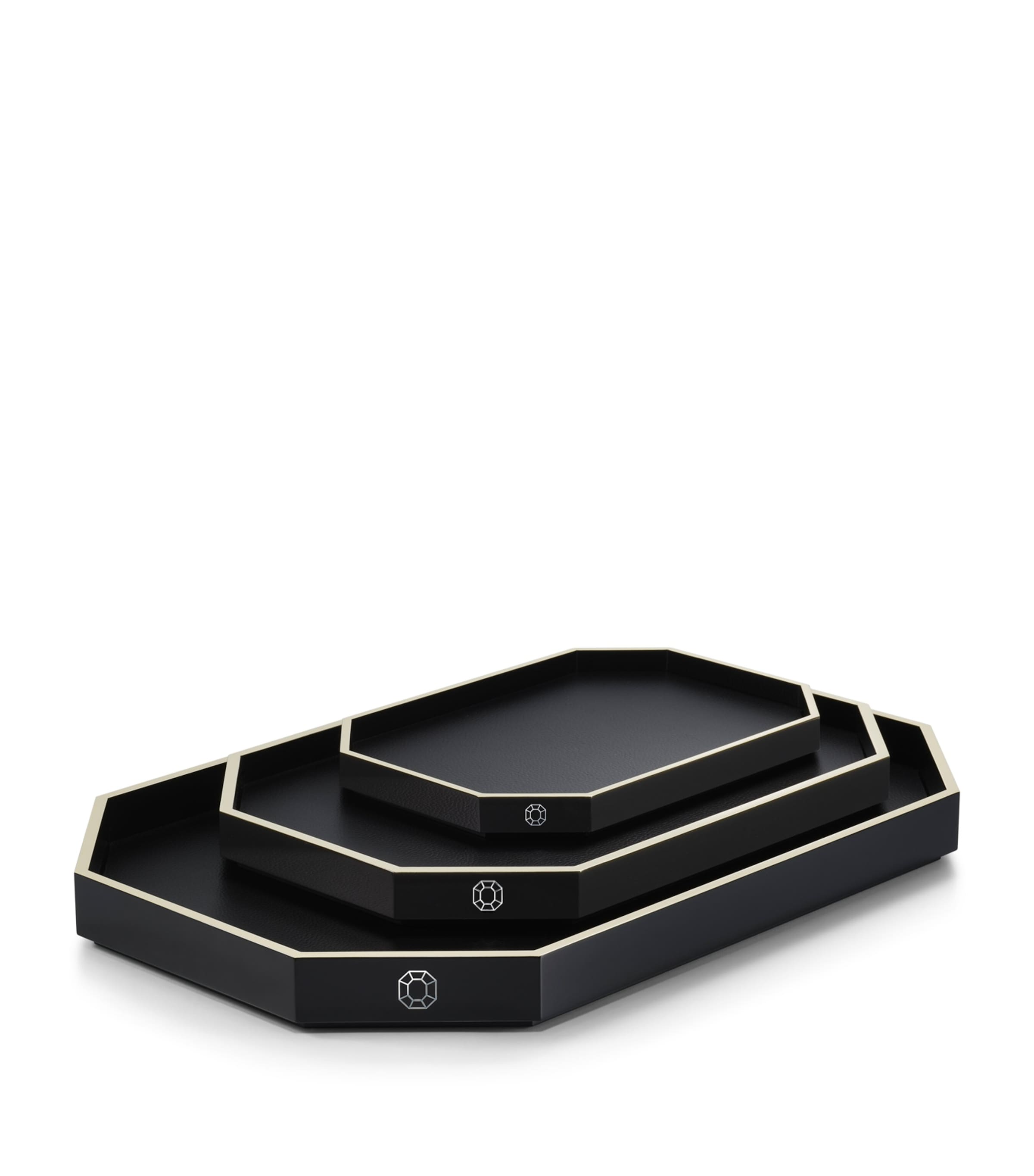 Baccarat Large Octogone tray 60cm x 40cm - British product