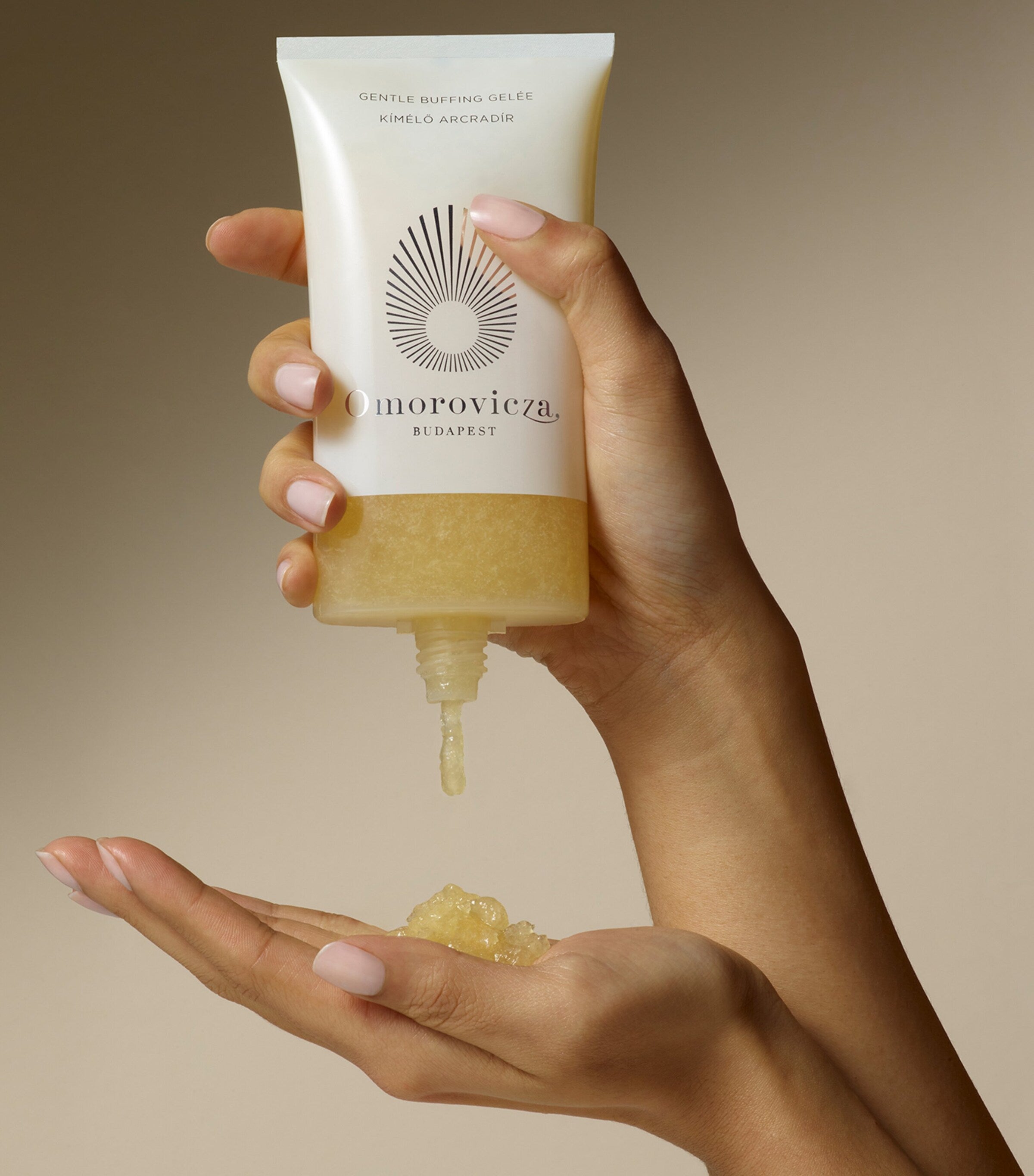 Omorovicza Gentle Buffing Gelee exfoliating cleansing gel 150ml, imported from the UK