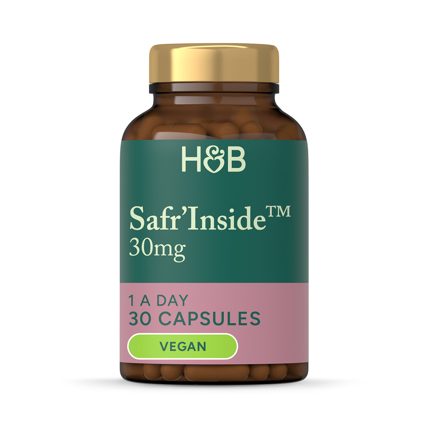 Holland & Barrett Saffron capsules 30mg pack 30, UK version