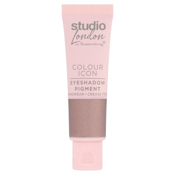 Studio London Colour Icon Eyeshadow Pigment Gifted Gold GOODS Superdrug Earl Grey  