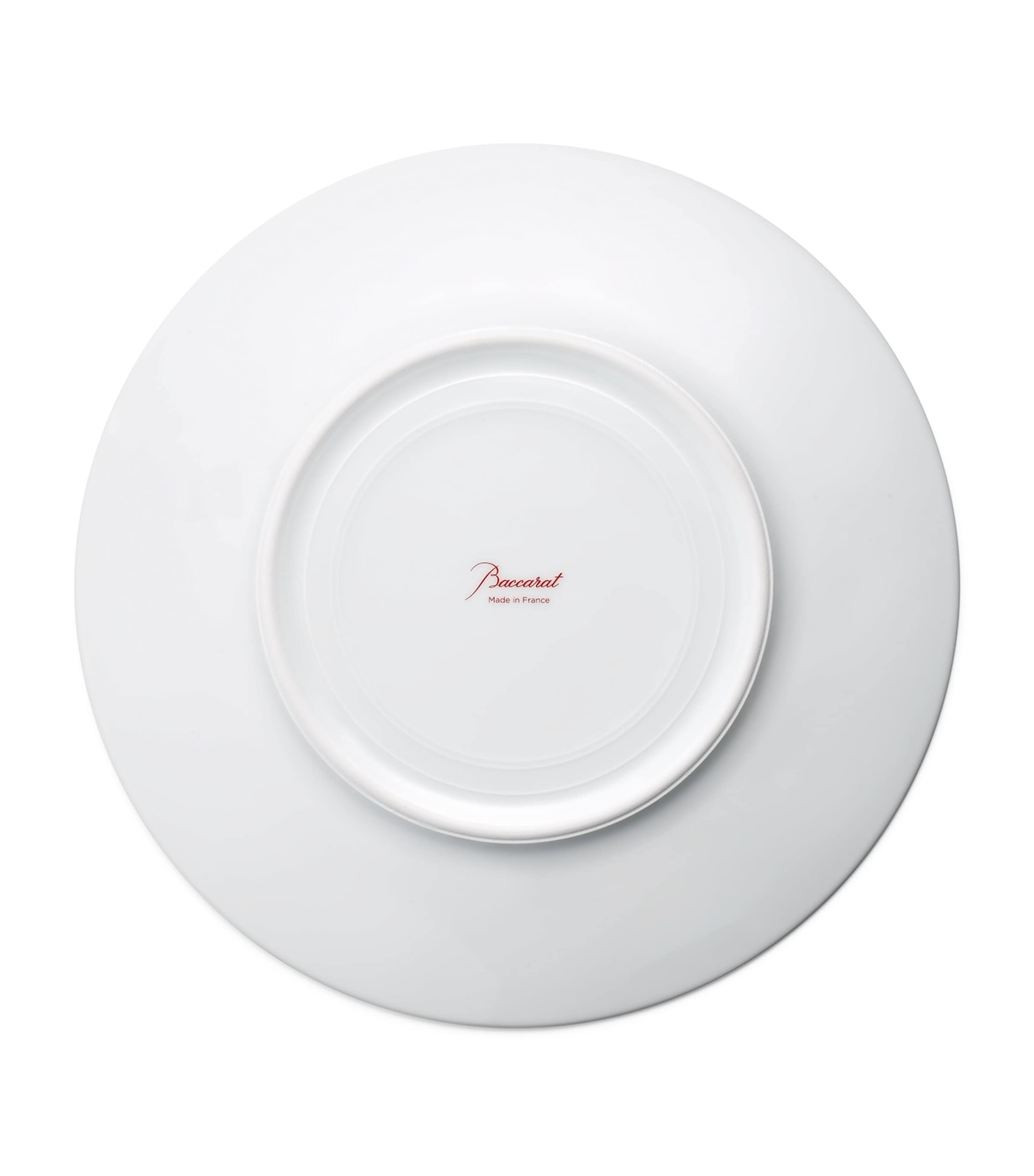 Baccarat Arcadia Red dessert plates 21cm - British product