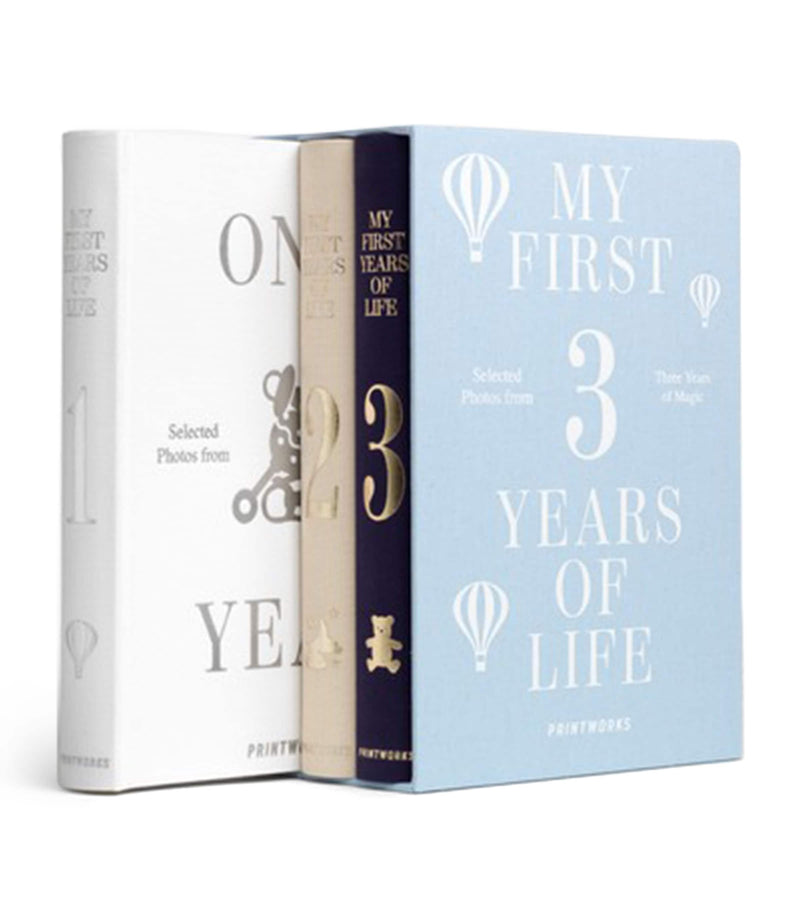 Printworks baby photo album 3-pack, imported from the UK