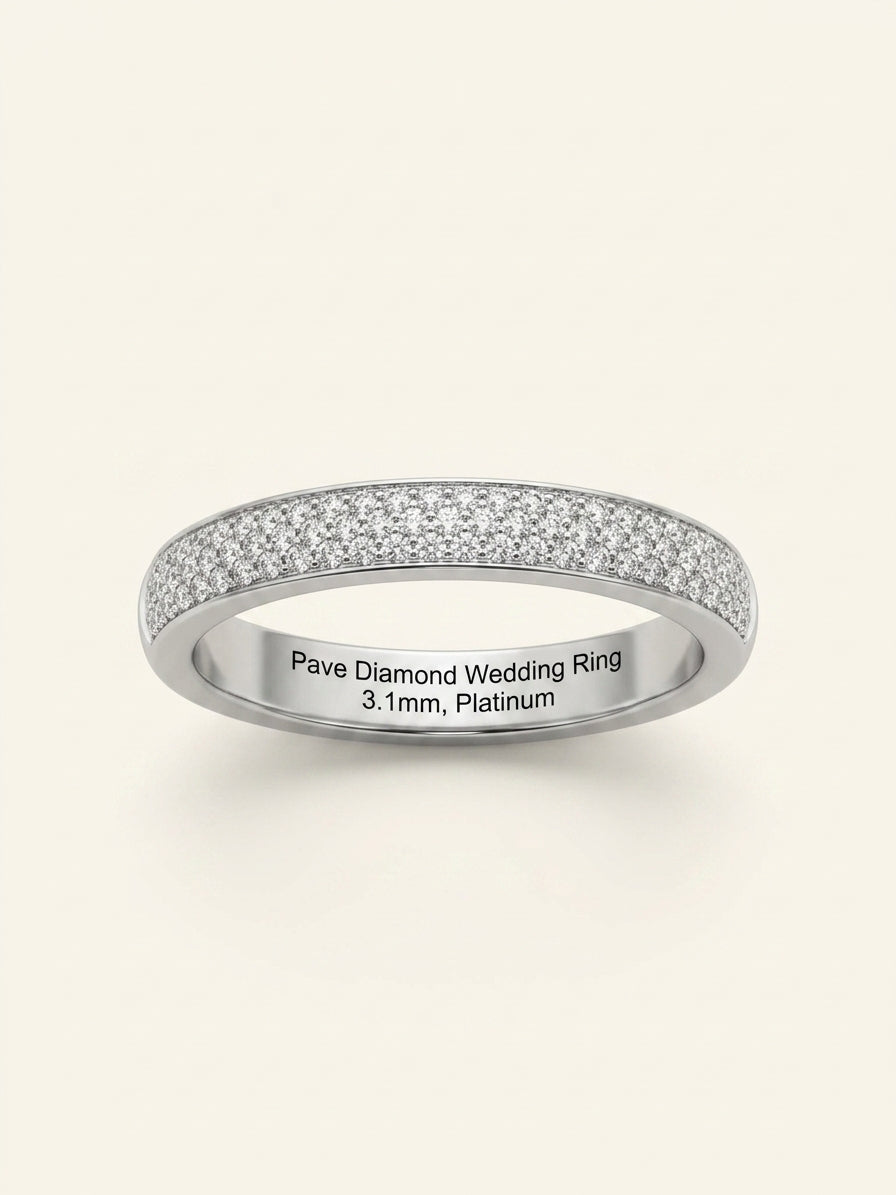 Cartier LOVE diamond wedding ring 18ct white gold 0.19ct - British product