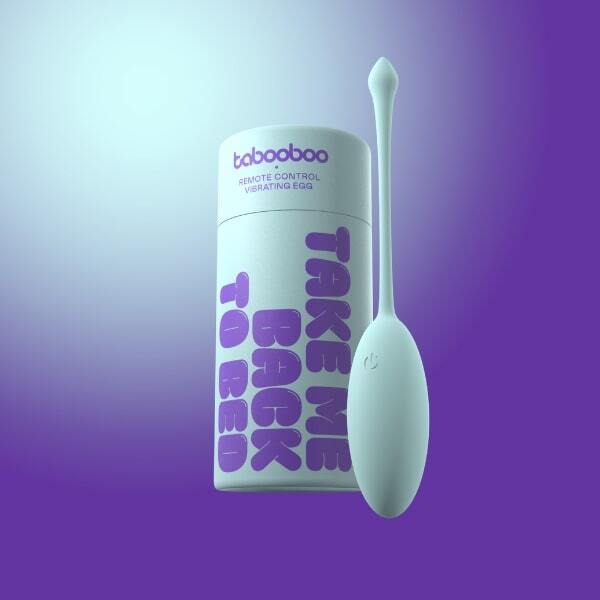 Tabooboo remote love egg with 10 vibration functions (British brand)