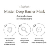 Mixsoon Master Deep Barrier Mask Pack 5pcs, imported from the UK