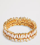 Suzanne Kalan yellow gold diamond eternity ring, UK version