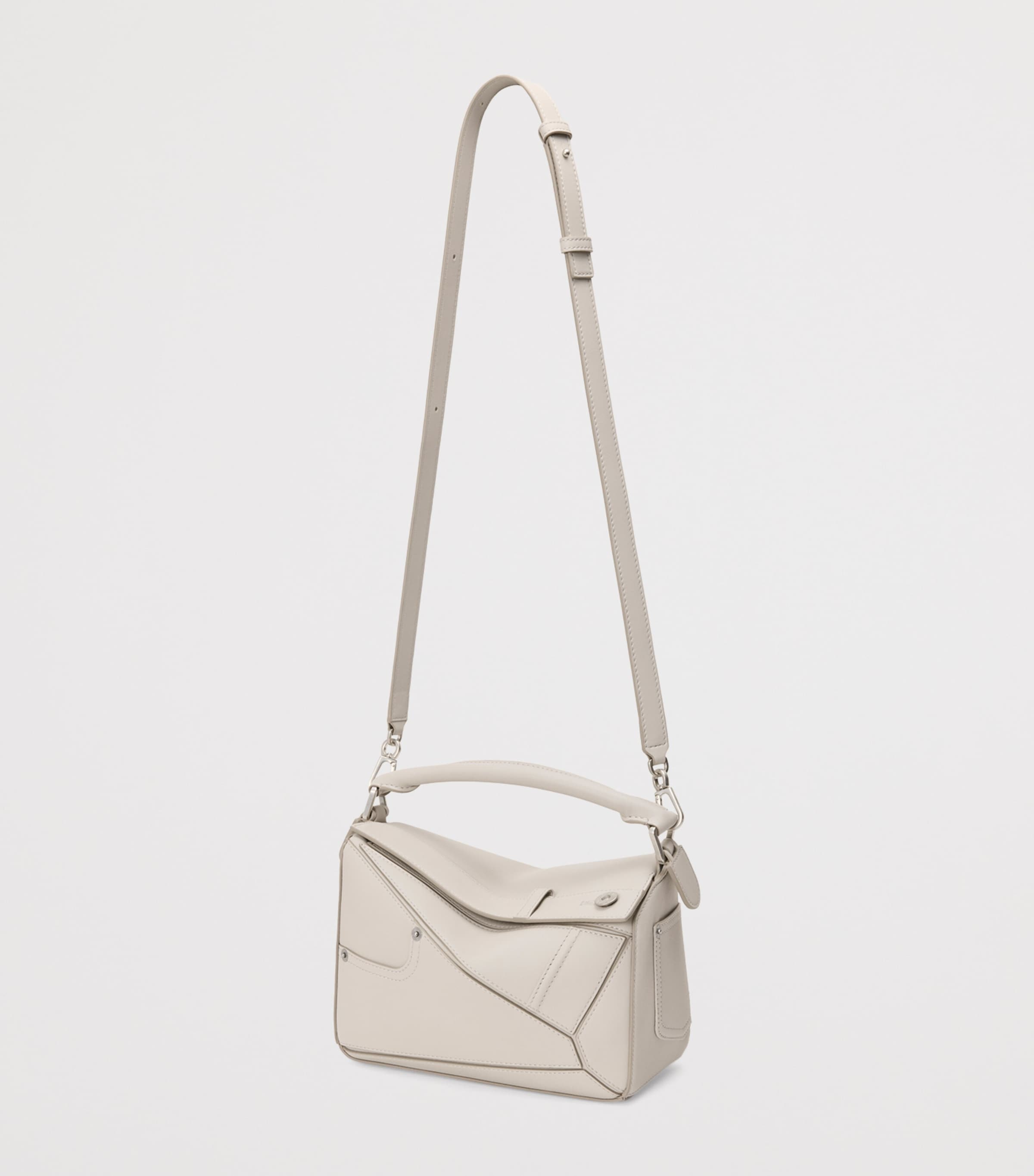 LOEWE small leather Puzzle Panta top-handle bag (British brand)