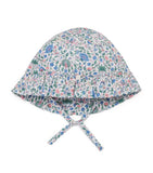 Tartine et Chocolat Liberty print floral baby bonnet (British brand)