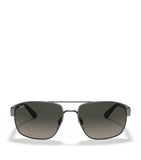 Ray-Ban Sonnenbrille aus Metall, unregelmäßig, rechteckig (britische Marke)