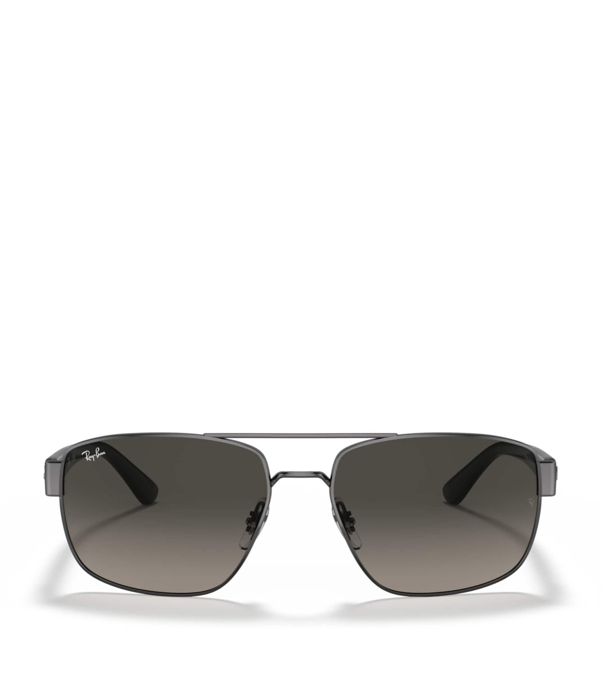 Ray-Ban metal irregular rectangle sunglasses (British brand)