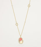 Boodles Motherhood necklace pink tourmaline moonstone diamonds, UK version