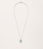 Bleue Burnham sapphire pendant necklace sterling silver, UK version