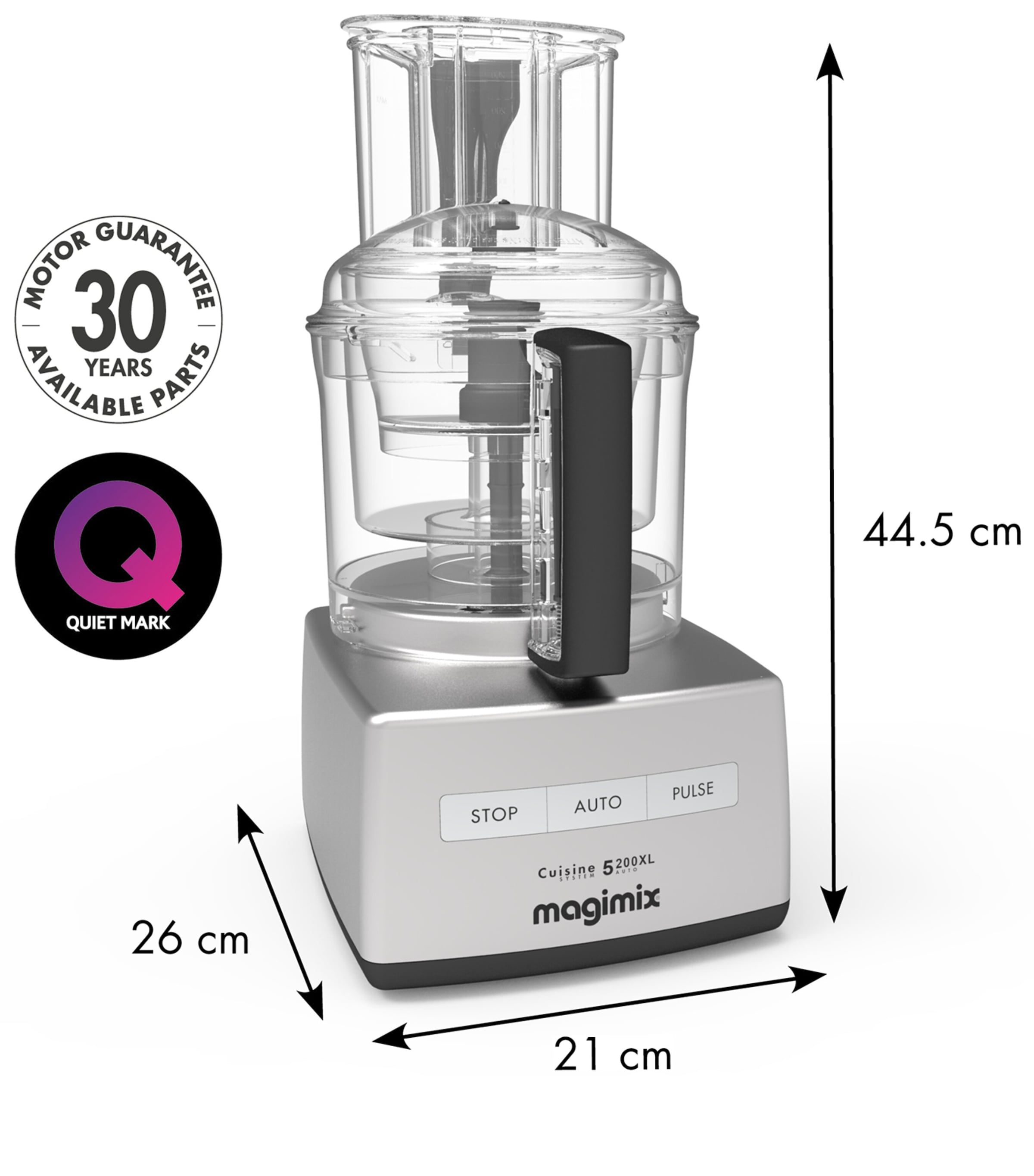 Magimix 5200XL food processor, imported from the UK