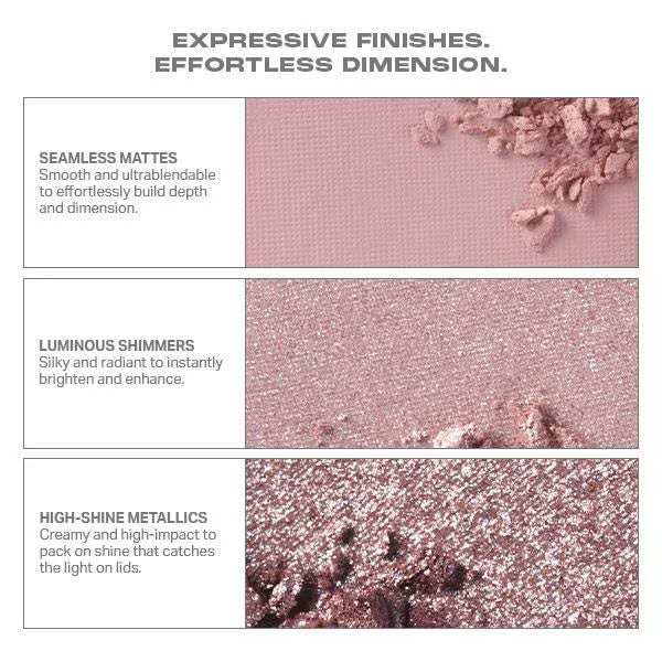 Morphe Rose Frequency Eyeshadow Palette 12 Pan, imported from the UK