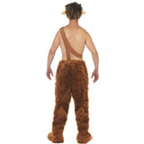 Smiffys Pan costume with brown trousers shoe covers and wig, imported from the UK