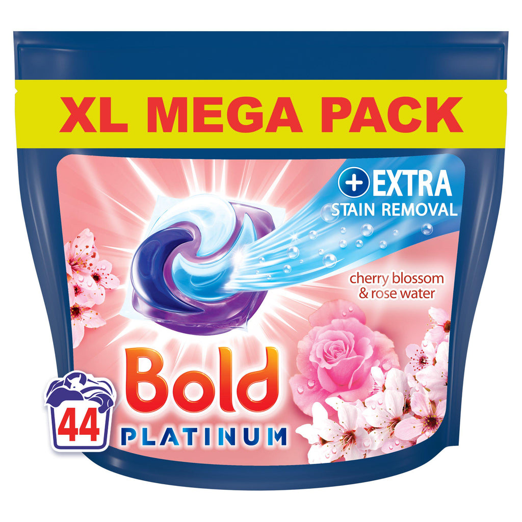 Bold Platinum Pods Cherry Blossom Washing Liquid Capsules 44 Washes