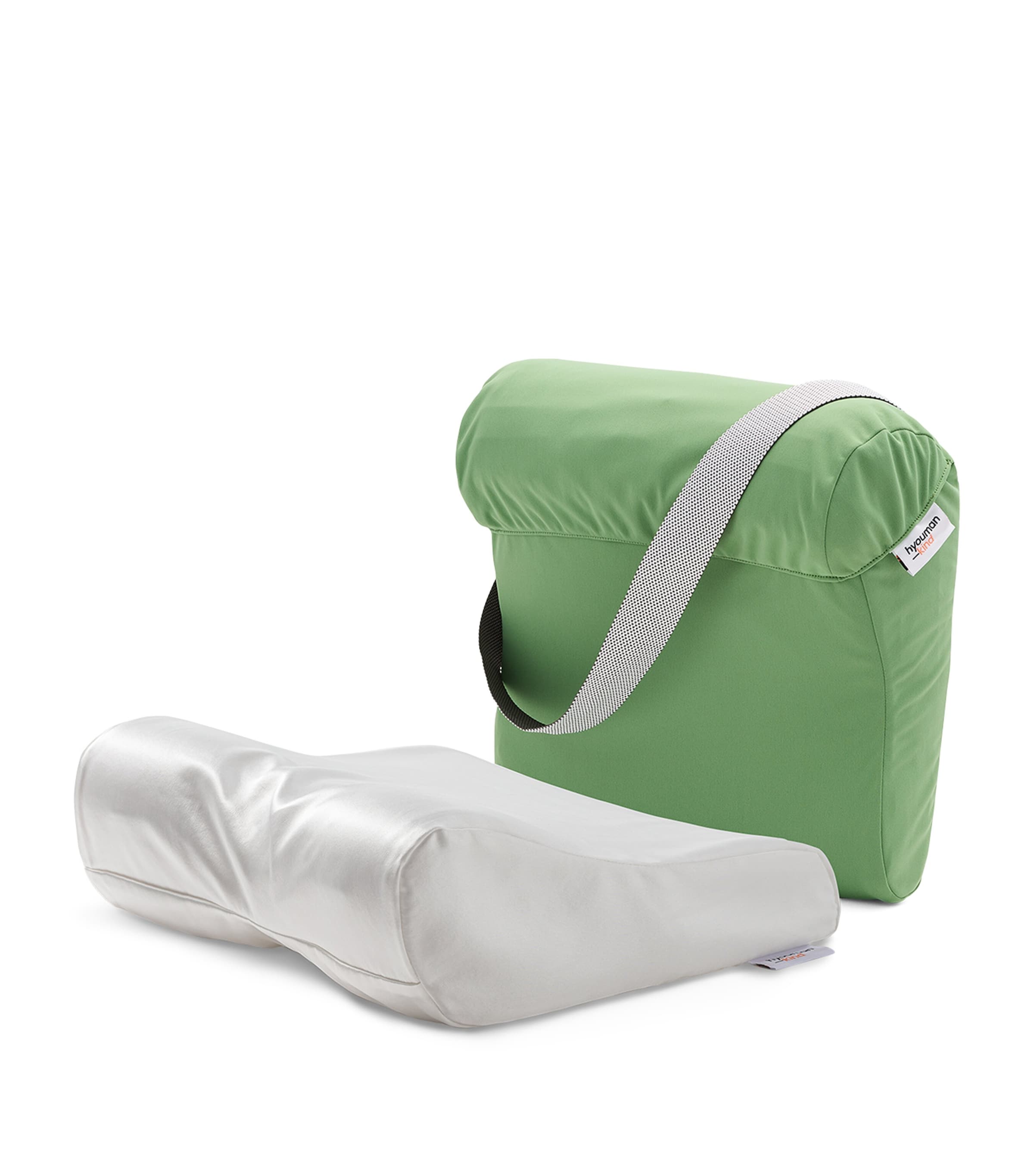 Hyoumankind Go Pillow Silk Bundle travel pillow and silk pillowcase, UK version