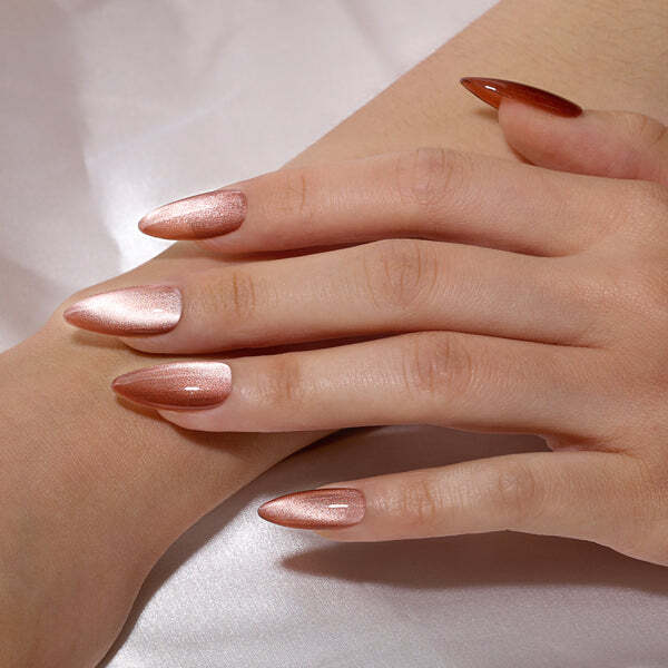 Bluesky Scarlet Sheen cat eye gel polish 10ml (British brand)