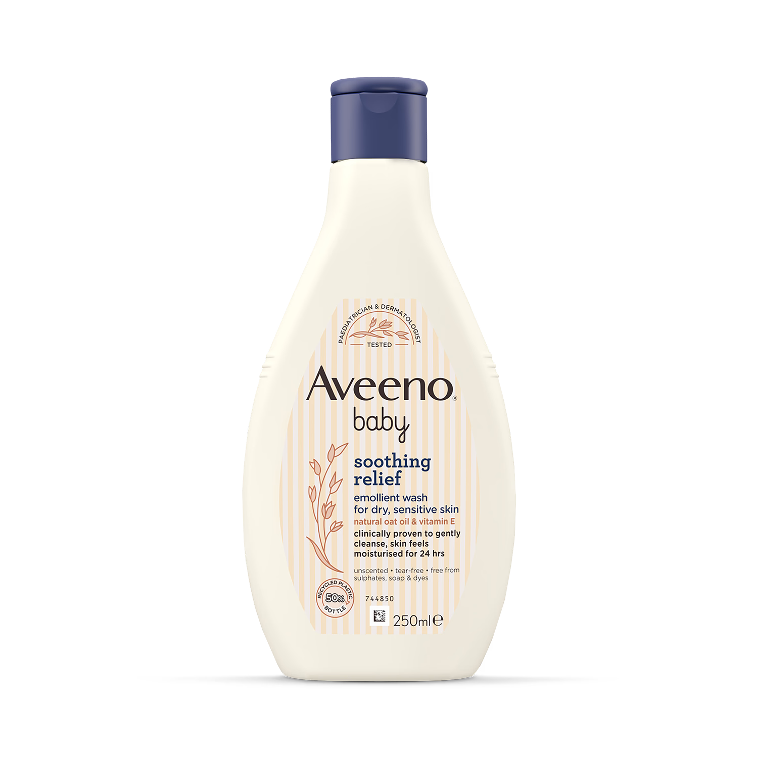 Aveeno Baby Wohltuende Linderung Emollient Waschmittel 250ml - Britisches Produkt