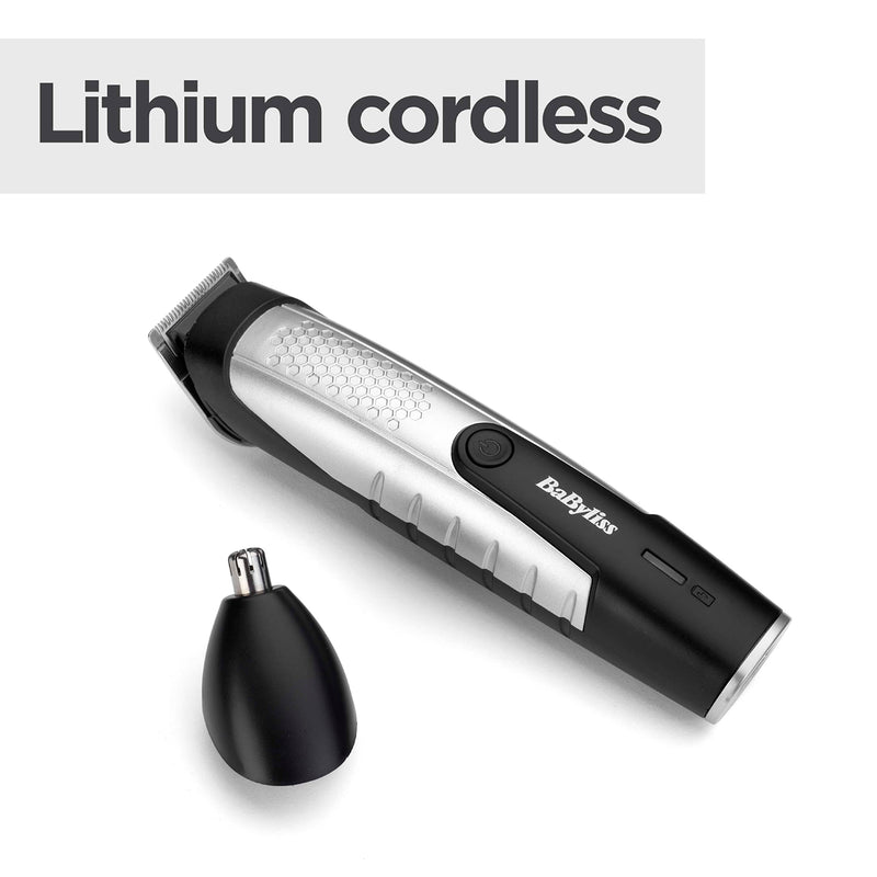BaByliss Lithium Power beard and stubble trimmer (British brand)