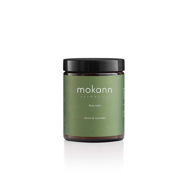 Mokann Body Balm Melon & Cucumber 180ml, imported from the UK