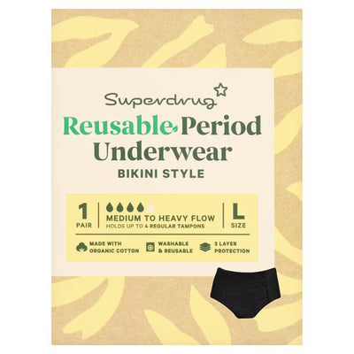 Superdrug Luna Periode-bikinitruse Stor
