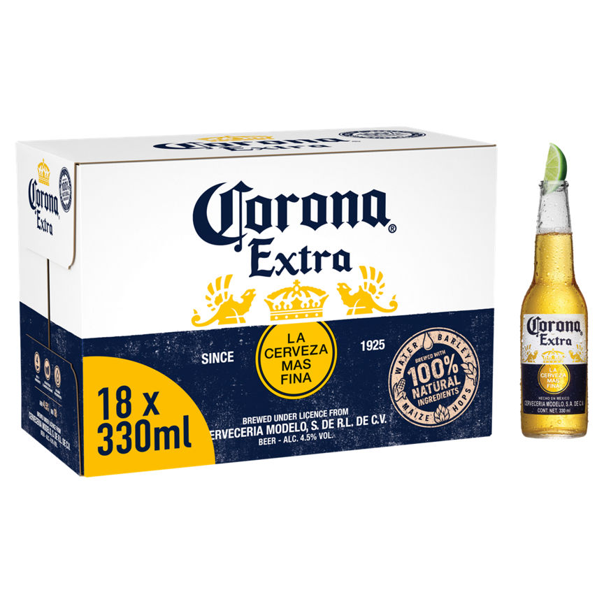 Corona Extra Premium Lager Beer Bottles