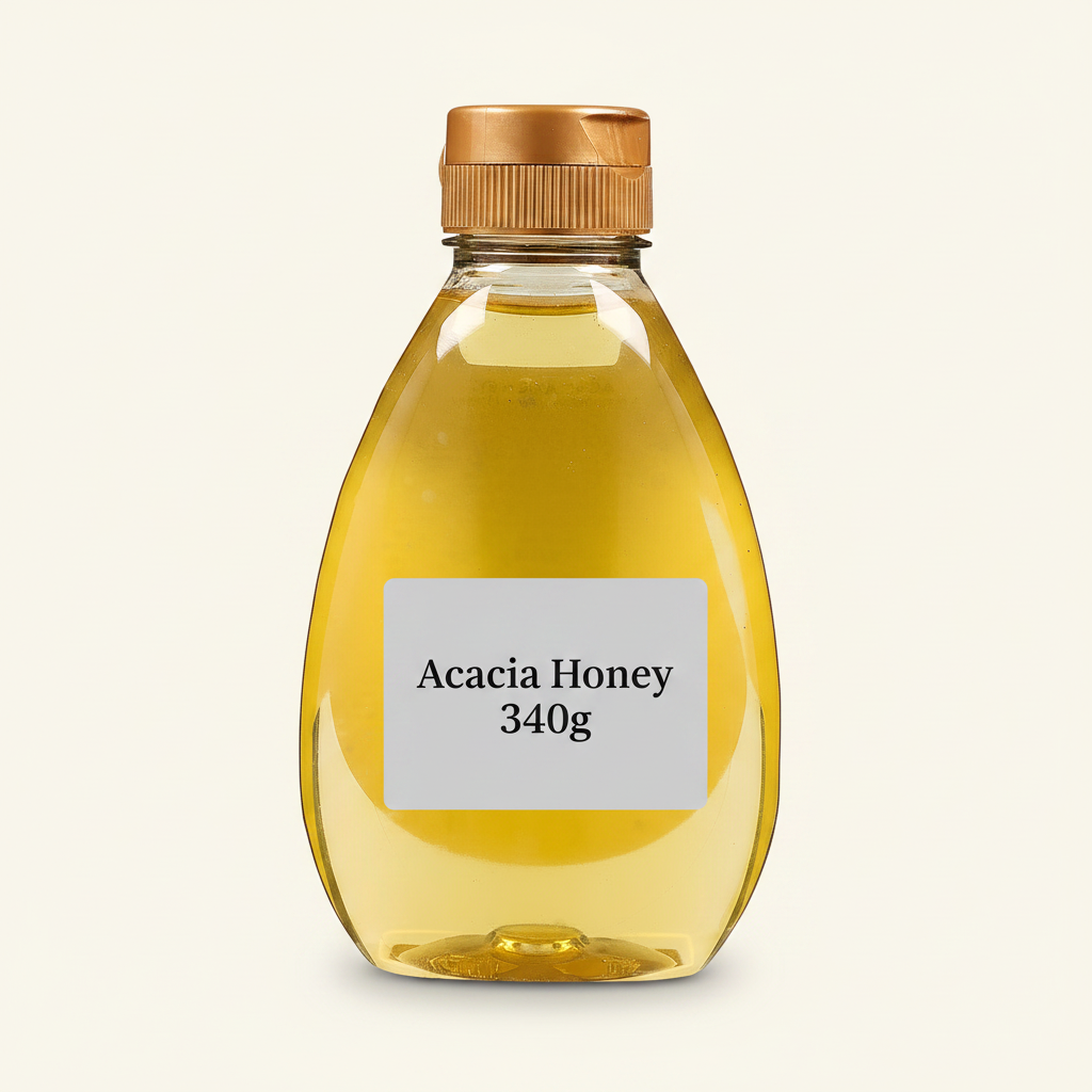 Holland & Barrett Pure Acacia Honey Jar 340g, UK version