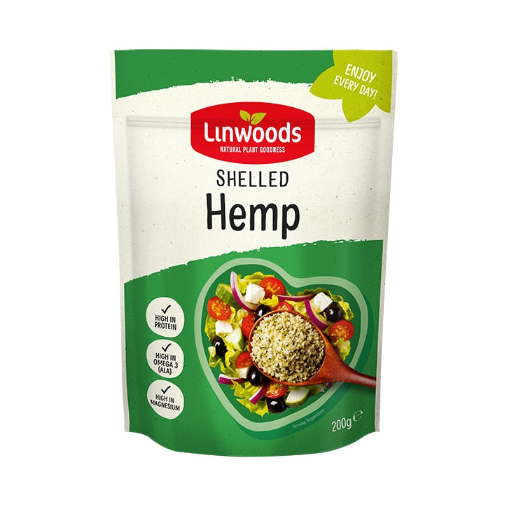 Linwoods Shelled Hemp 200g Breakfast Sprinkles & Toppers Holland&Barrett   