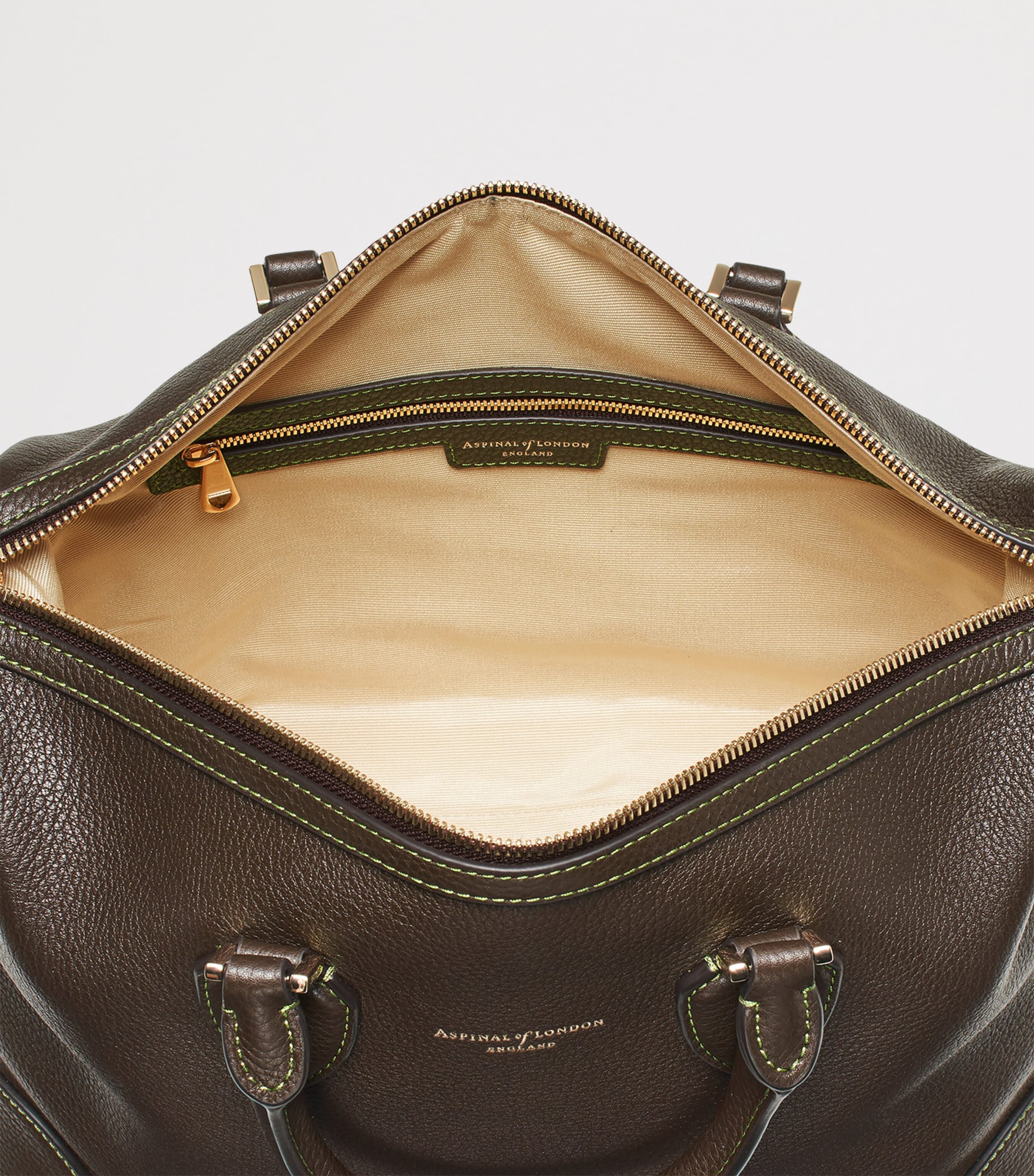 Aspinal of London leather bowling bag midi, UK version